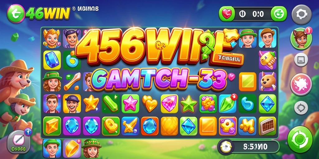 Tampilan seru gameplay 456WIN yang penuh warna dan tantangan.
