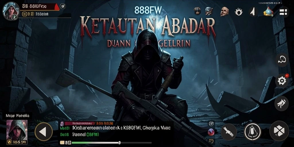 Gameplay seram di 888FW dengan suasana mencekam.