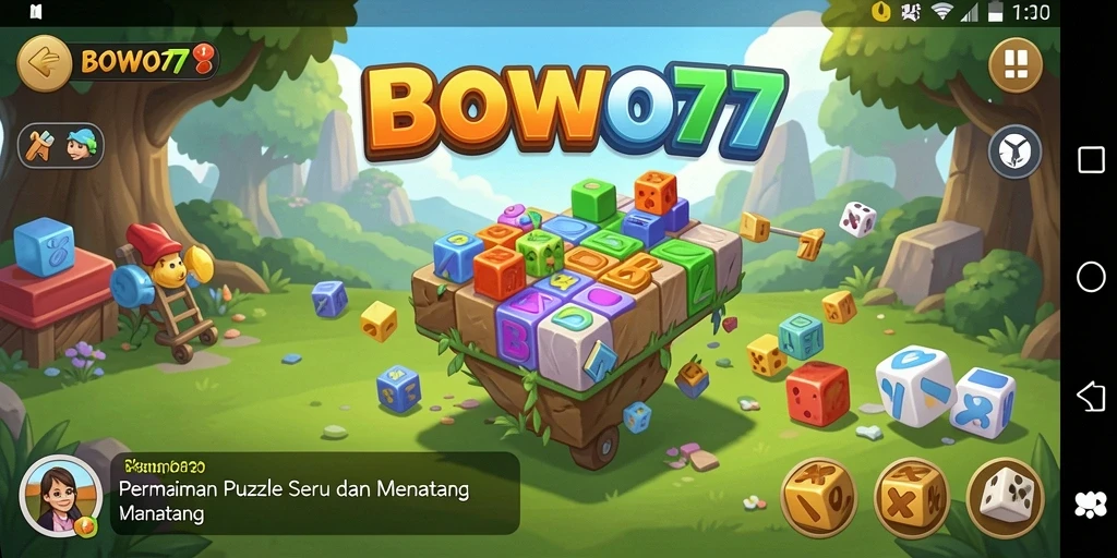 Tangkapan layar BOWO77 menampilkan gameplay seru dari puzzle yang menarik.