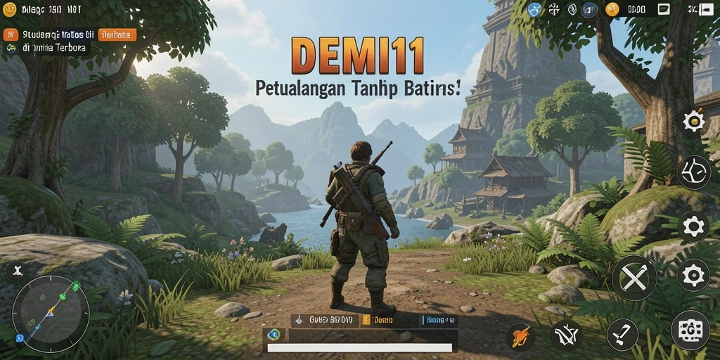 Gameplay Open World yang menakjubkan dan beragam dalam DEMI11.