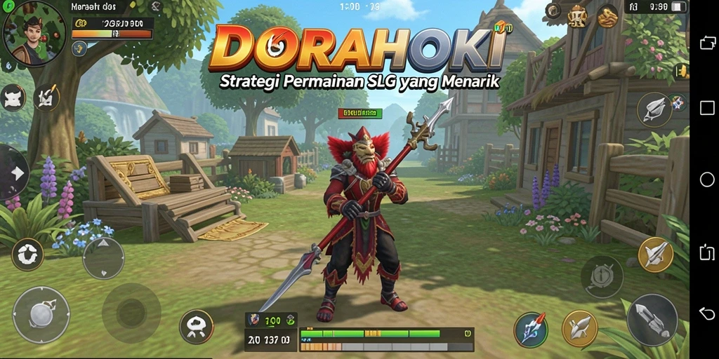 Gameplay menarik DORAHOKI dengan aksi strategi yang seru.