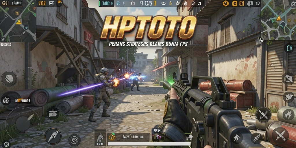 Gameplay intens HPTOTO dengan aksi tembak-menembak yang mendebarkan.