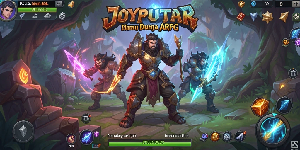 Screenshot gameplay JOYPUTAR menampilkan aksi seru dari pertempuran ARPG.