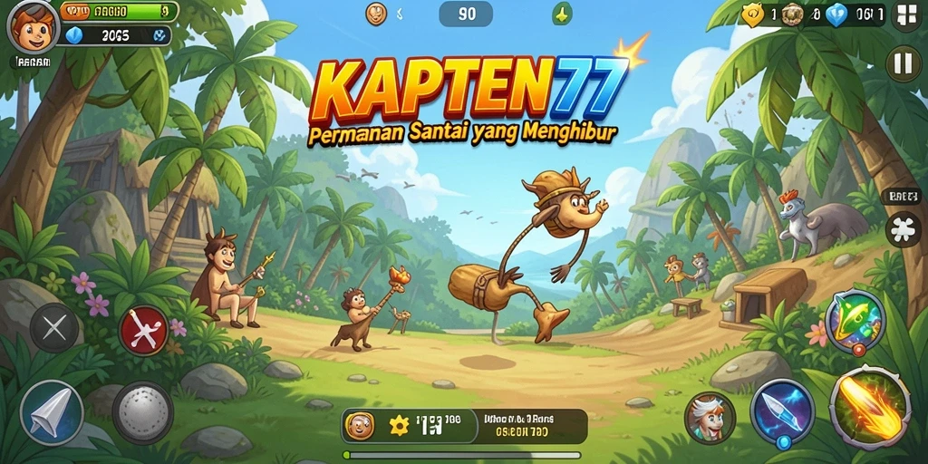 Gameplay KAPTEN77 yang menyenangkan dan menantang.