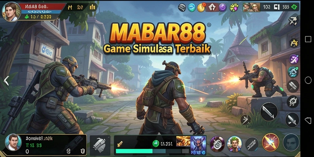 Tampilan gameplay MABAR88 yang menarik dan interaktif.