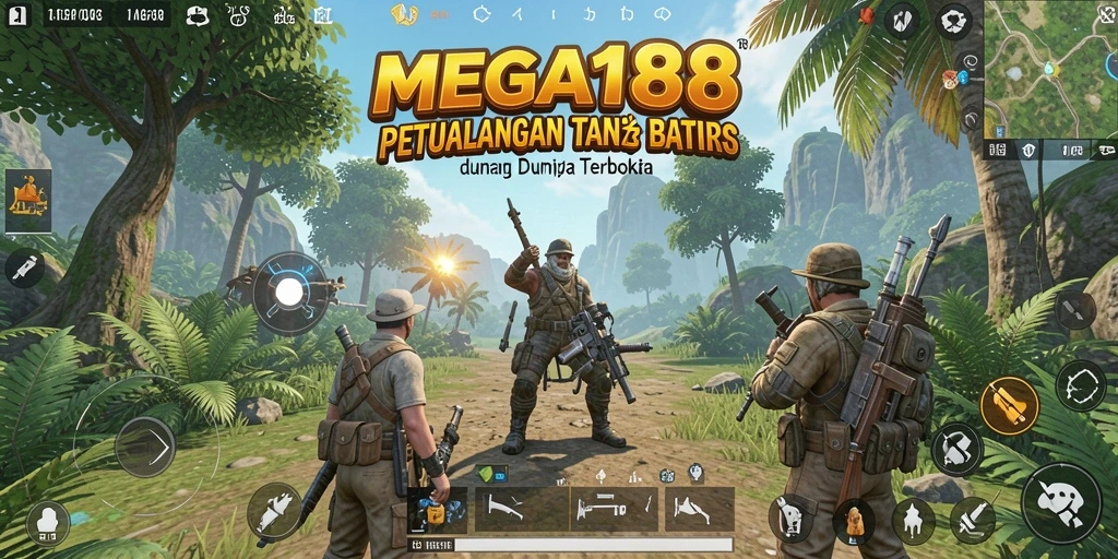 Tampilan menakjubkan dari gameplay Open World MEGA188.