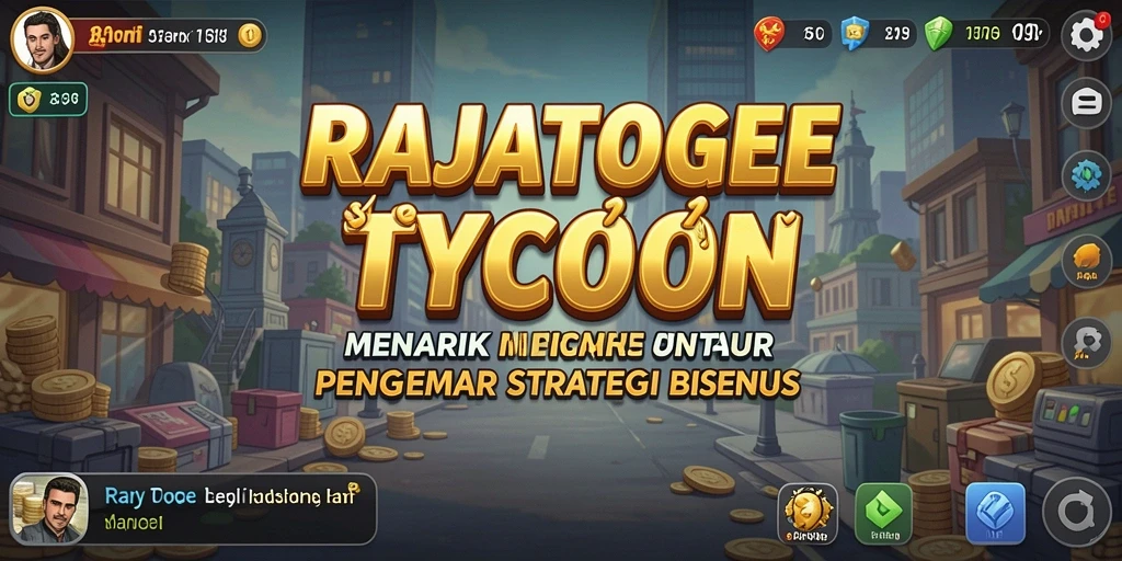 Tampilan menarik dari gameplay RAJATOGEL yang menggambarkan keseruan Tycoon.