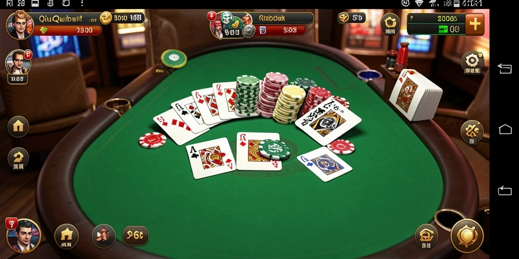 Screenshot gameplay QiuQiu yang menarik dan seru.