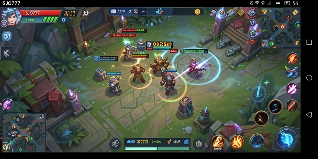Gameplay menarik dalam SJO777 dengan elemen SLG yang mendalam.