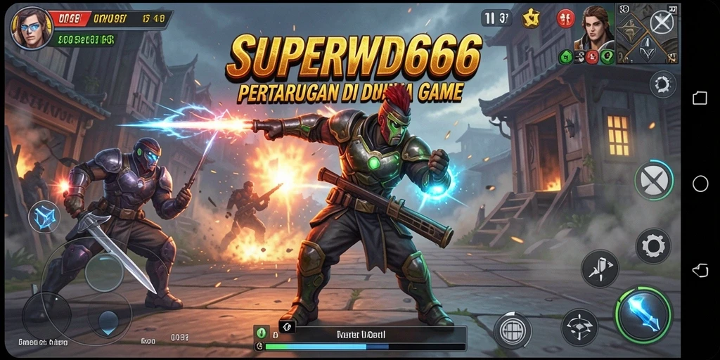 Gameplay SUPERWD666 yang penuh aksi dan seru.